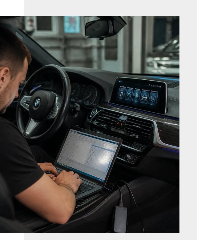 Русификация мультимедиа BMW для авто под ключ в Вологде