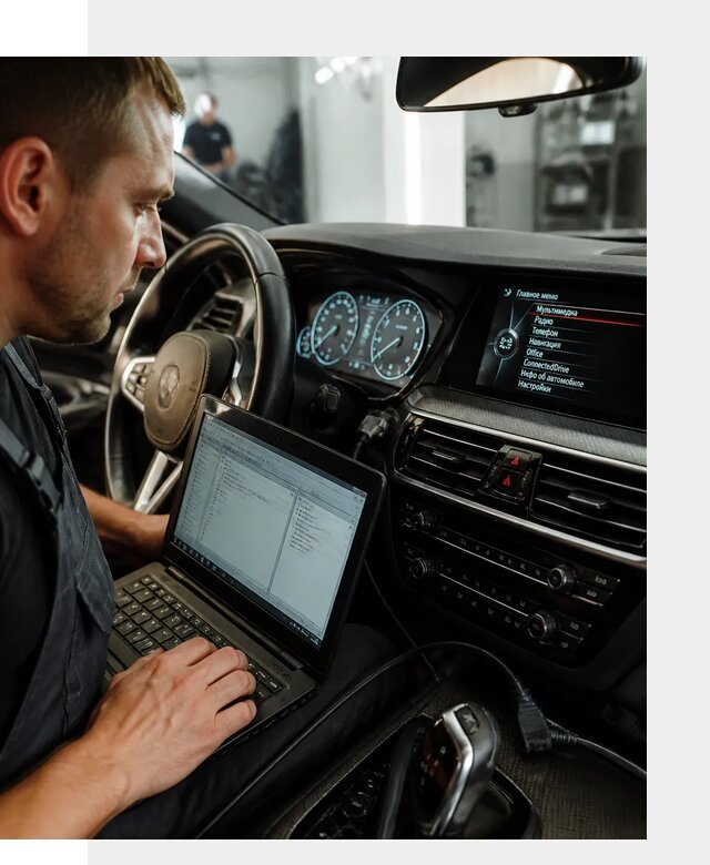 Русификация приборной панели BMW для авто в Вологде от компании