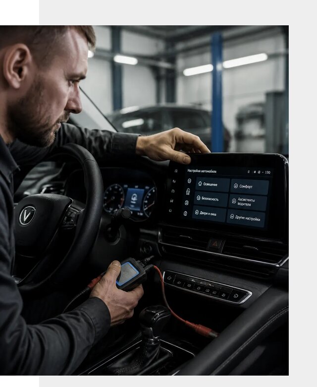 Русификация Changan CS55 и мультимедиа под ключ в Вологде