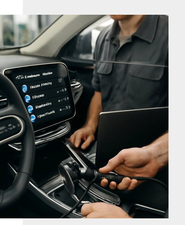 Установка приложений Geely для мультимедиа автомобиля в Вологде