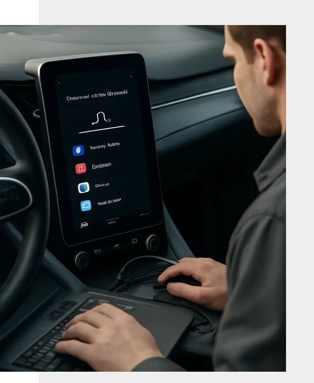 Установка приложений Lynk Co на автомобиль в Вологде