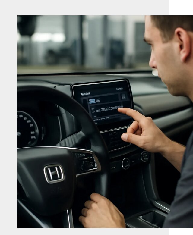 Русификация панели приборов Honda в Вологде по цене 5136 ФастМобиль-Вгд