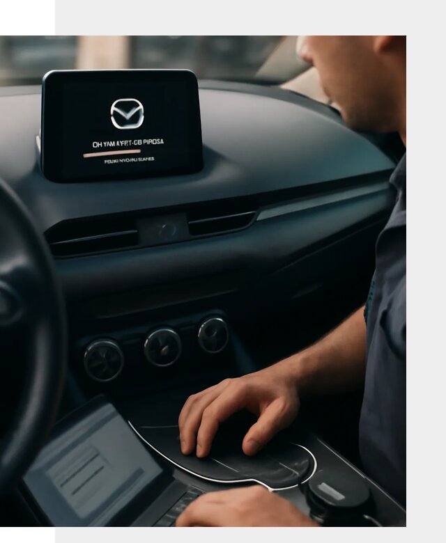 Установка приложений Mazda на мультимедийную систему в Вологде